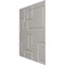 Ekena Millwork 19 5/8in. W x 19 5/8in. H Odessa EnduraWall Decorative 3D Wall Panel Covers 2.67 Sq. Ft. WP20X20ODGCG - alternate 4
